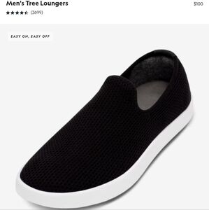 Allbirds Tree Loungers TL Black Gray White - M11
